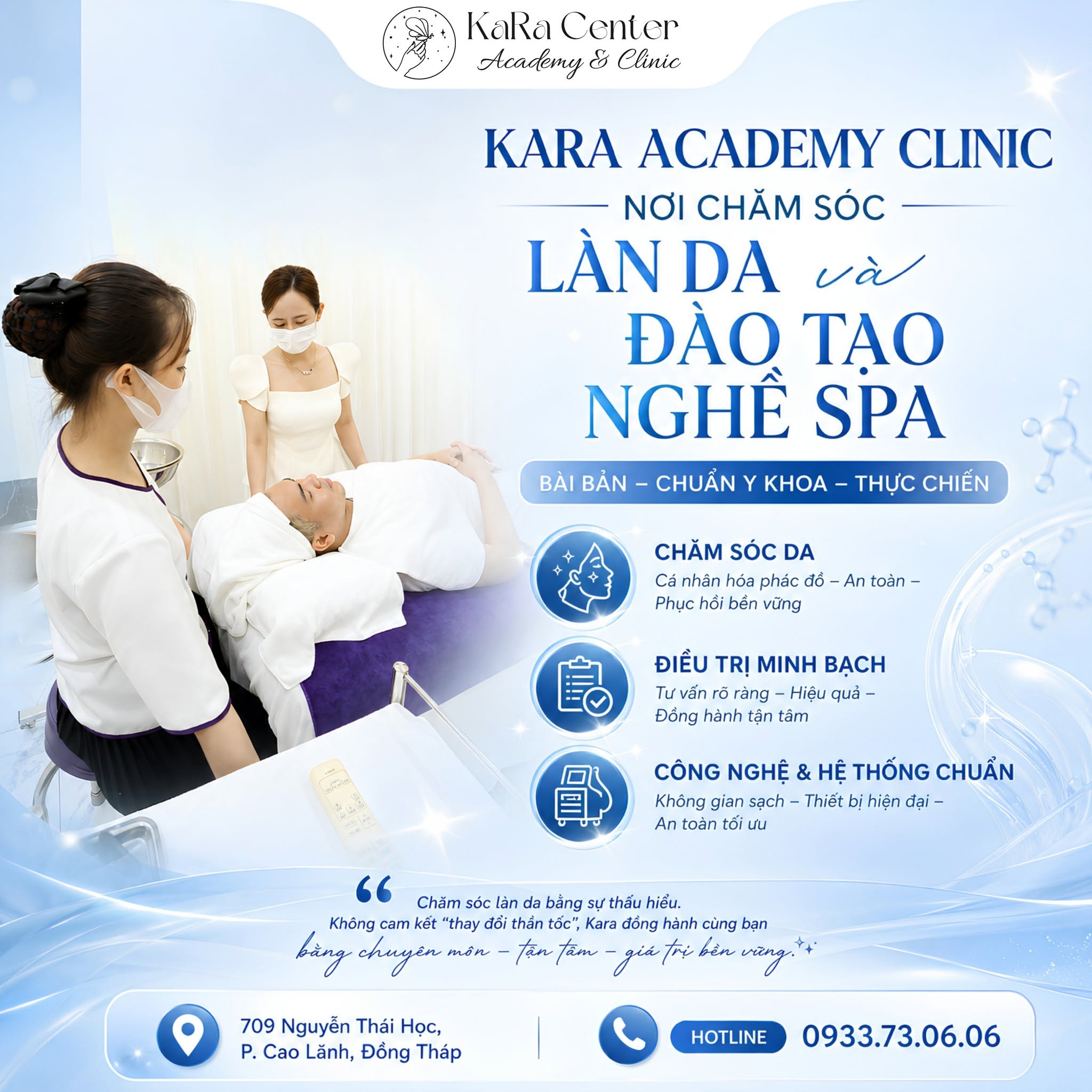 Điều Trị Da Tại Cao Lãnh Chuẩn Y Khoa & Đào Tạo Spa Chuyên Nghiệp